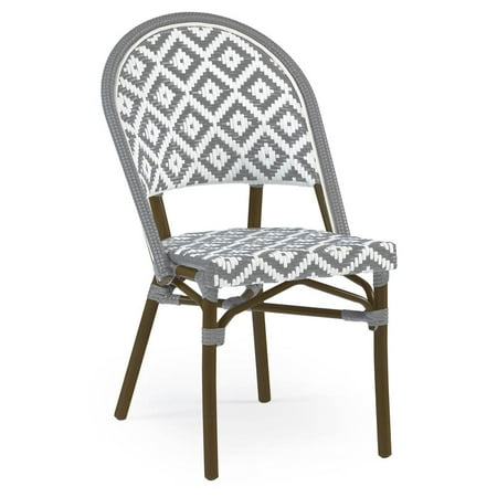 bamboo side chair farmhouse table white de la paix aluminum bamboo stackable side chair walmartcom bamboo side chair farmhouse table white de la paix aluminum bamboo stackable side chair walmartcom